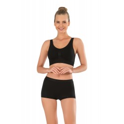 Kısa Şort Boxer Siyah